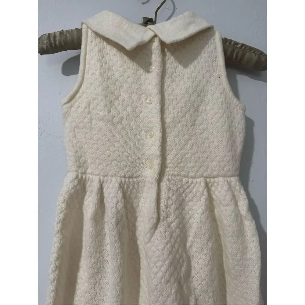 Janie and Jack thick knit sweater dress 5